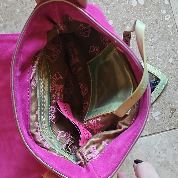Vintage Juicy Couture Fusia Purse - Picture 3 of 11